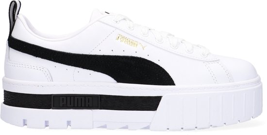 Puma Mayze Lth Wn Lage sneakers - Leren Sneaker - Dames - Wit - Maat 39 |  bol.com