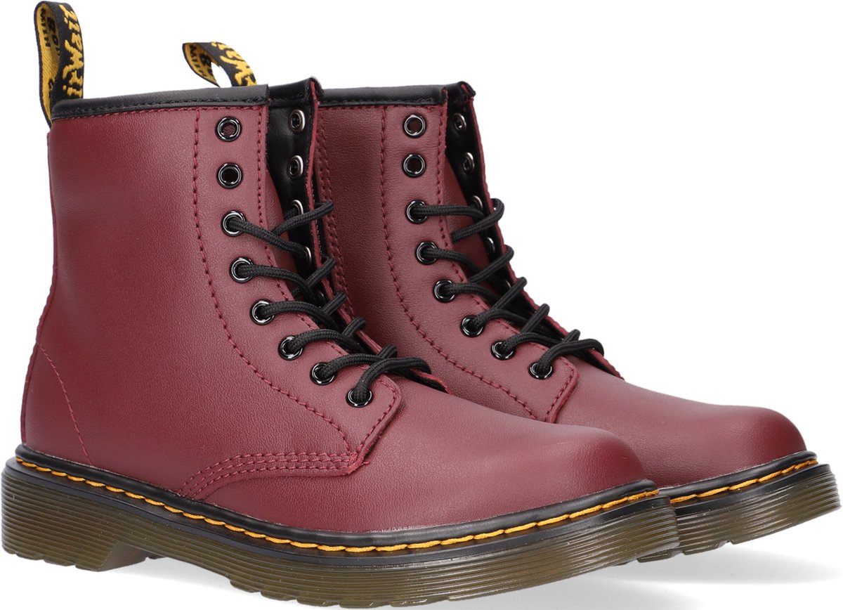 Dr Martens Delaney/brooklyn Meisjes Veterboots - Cherry - Maat 29 | bol.com