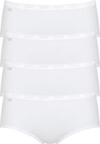 Sloggi Basic Midi - Slip de sport - Femme - Taille 38 - Blanc