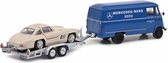 Mercedes L319 with Trailer and Mercedes 300SL