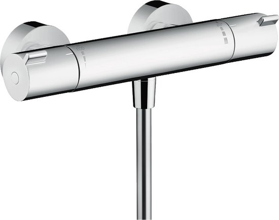 Foto: Hansgrohe ecostat douchethermostaat 1001 cl chroom opbouw chroom