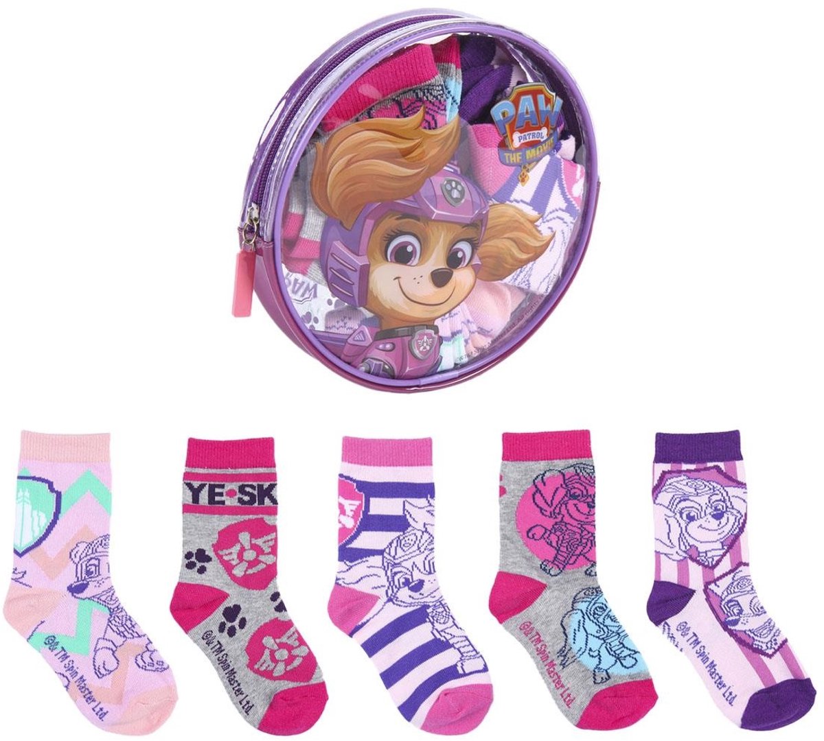 Nickelodeon Paw Patrol Skye Sokken Giftbox 5P