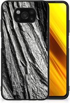 Telefoonhoesje Xiaomi Paco X3 | X3 Pro Leuk Case met Zwarte rand Boomschors