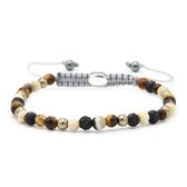 KARMA armband 84418 Spiral When The Lights Go Out XXS (black crystal)