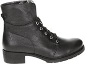 Durea 9659 G - Volwassenen VeterlaarzenHalf-hoge schoenen - Kleur: Zwart - Maat: 38.5