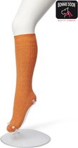 Bonnie Doon | Classic Cable Kids Knee-High, Kniekous | Sudan Brown