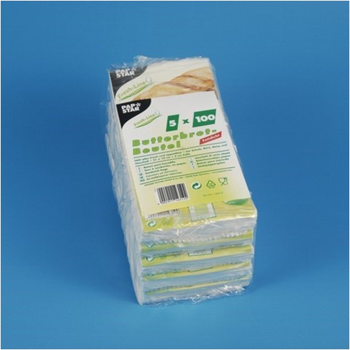 Papstar lunchzakjes 5x100 stuks