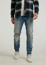 Chasin' Jeans Slim-fit jeans Ego Earth Blauw Maat W33L34