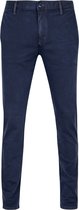 Alberto - Rob T400 Dynamic Chino Donkerblauw - Slim-fit - Chino Heren maat W 31 - L 34