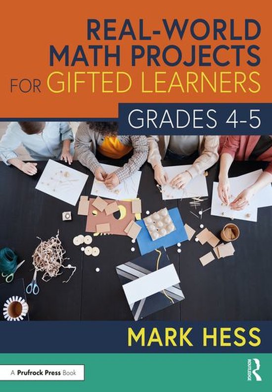 Real-World Math Projects for Gifted Learners, Grades 4-5 - cover