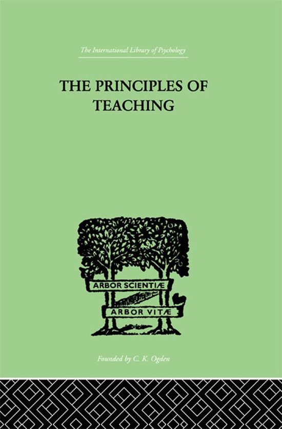 The Principles of Teaching - cover