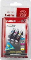 Originele inkt cartridge Canon CLI-521 MULTIPACK
