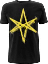 Bring Me The Horizon - Spray Hex Heren T-shirt - XL - Zwart