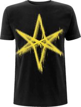 Bring Me The Horizon Heren Tshirt -XL- Spray Hex Zwart