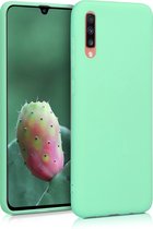 kwmobile telefoonhoesje voor Samsung Galaxy A70 - Hoesje voor smartphone - Back cover in pepermuntgroen