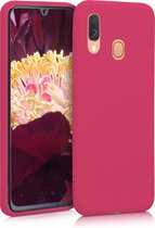 kwmobile telefoonhoesje voor Samsung Galaxy A40 - Hoesje voor smartphone - Back cover in fuchsia