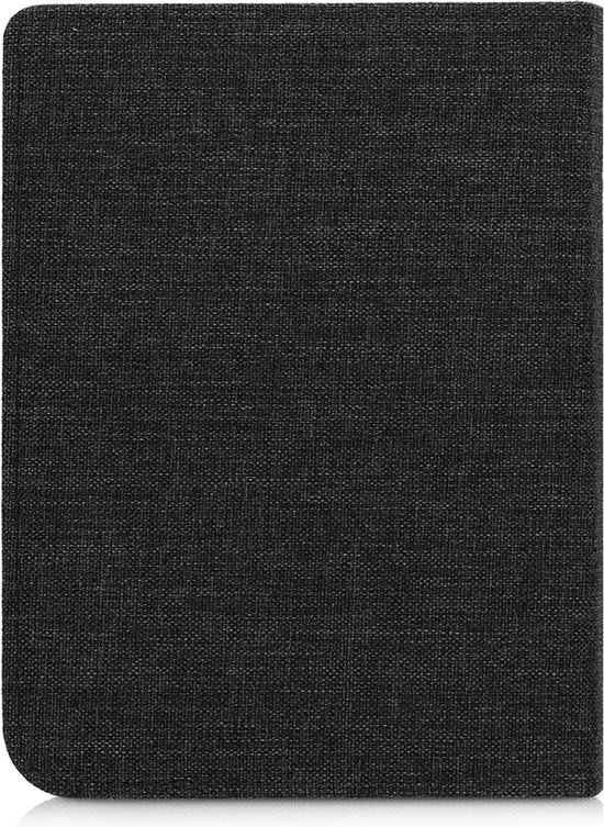 kwmobile hoes geschikt voor Pocketbook InkPad 3 / 3 Pro / Color / Vivlio InkPad 3 - Stoffen beschermhoes voor e-reader in donkergrijs van Merkloos — afbeelding 3