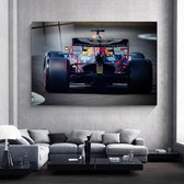 Wallyard - Glasschilderij Max Verstappen 2020 RB16 - Wall art - Schilderij - 60x40 cm - Premium glass - Incl. muur bevestiging