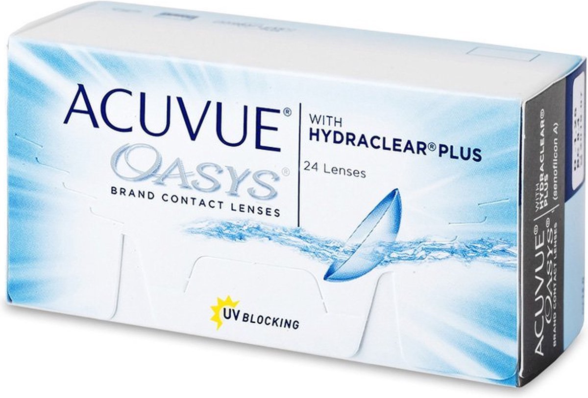 Acuvue Oasys (24 lenzen) Sterkte: -10.00, BC: 8.40, DIA: 14.00