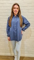 Vero Moda VMFANCY LS SHIRT - China Blue Blue