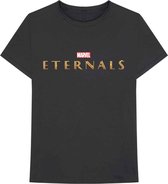 Marvel Eternals - Logo Heren T-shirt - M - Zwart
