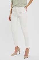 Vero Moda Jeans Vmtilde Mr S Ank Zip J Gu423 Ga 10258074 Bright White Dames Maat - W30 X L34