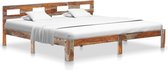 Decoways - Bedframe massief sheeshamhout 200x200 cm