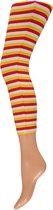 Legging Dames | Stripes | Rood/Wit/Geel | Maat S/M | Oeteldonk | Oeteldonk legging | Legging | Feestlegging | Legging carnaval | Legging meisje | Apollo