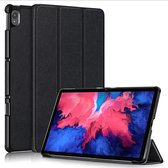 Hoes Geschikt voor Lenovo Tab P11 Plus hoes - Hoes Geschikt voor Lenovo Tab P11 Plus bookcase Zwart - Trifold tablethoes smart cover - hoes Hoes Geschikt voor Lenovo Tab P11 Plus - Ntech