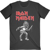Iron Maiden Heren Tshirt -S- Autumn Tour 1980 Zwart