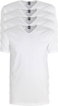 ALAN RED T-shirts Oklahoma (4-pack) - V-neck stretch - blanc - Taille: XL