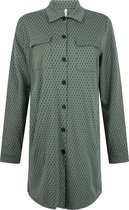 Zoso Blouse Peggy 221  Green Black 1250 0000 Dames Maat - XXL