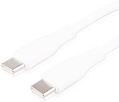 USB-C naar USB-C Kabel - 1 Meter - 60W Super Fast Charging voor o.a S24, S23, S22, S21, S20 - Milieuvriendelijk TPE - Type-C to USBC Oplader - USB C Datakabel - USB-C Kabels