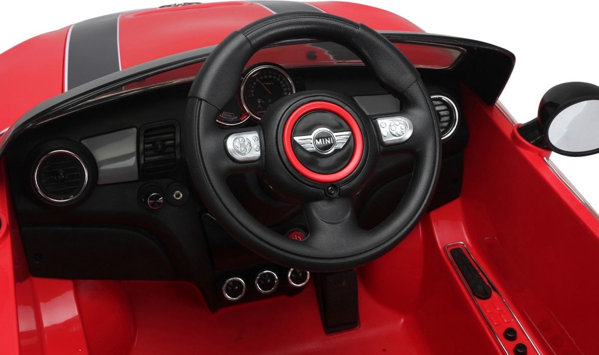 voiture électrique pour enfant Mini Cooper S 12 V rouge