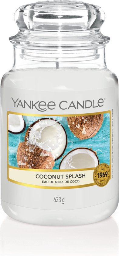 Bougie parfumée Yankee Candle Large Jar - Coconut Splash