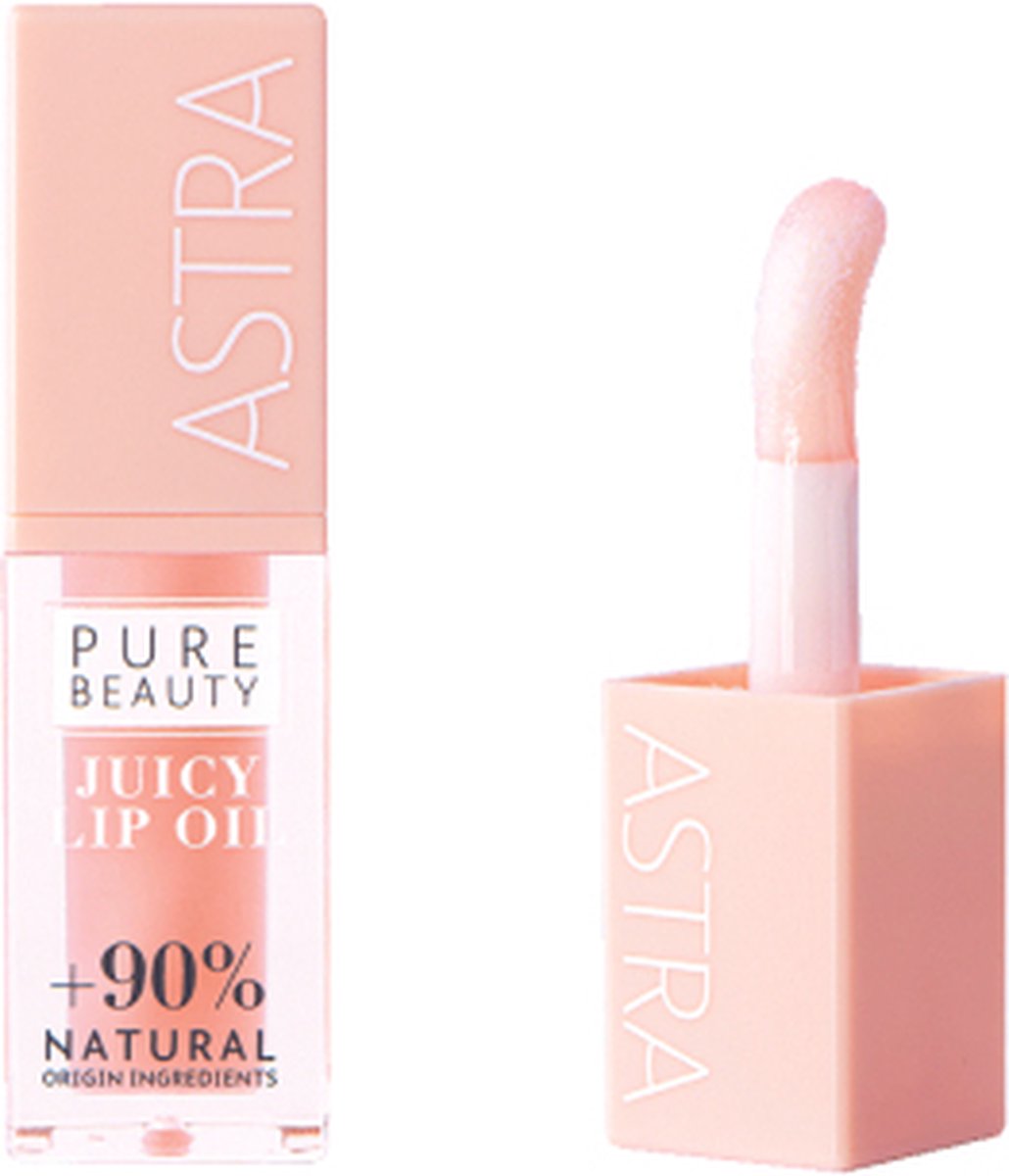 Astra Pure Beauty Juicy Lip Oil Peach 01