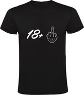 Negentien jaar Heren t-shirt | verjaardag | feest | volwassen | grappig | cadeau | Zwart