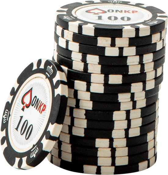 Thumbnail van een extra afbeelding van het spel Proefsetje ONK Poker Chips