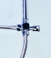 Shop-up Bath & Shower doucheset - vierkant - regendouche - losse handdouche - schuifstang