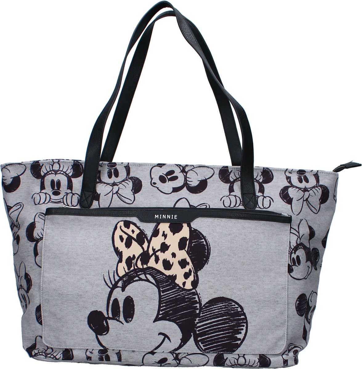 Shopper - Minnie Mouse - Something Special - Grijs