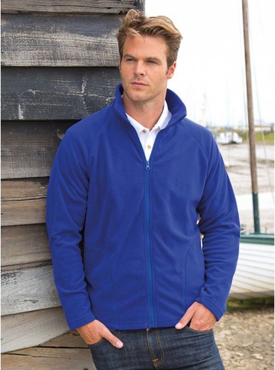 Kobalt blauw fleece vest Viggo voor XL | bol.com