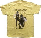 Fleetwood Mac Heren Tshirt -M- Rumours Geel