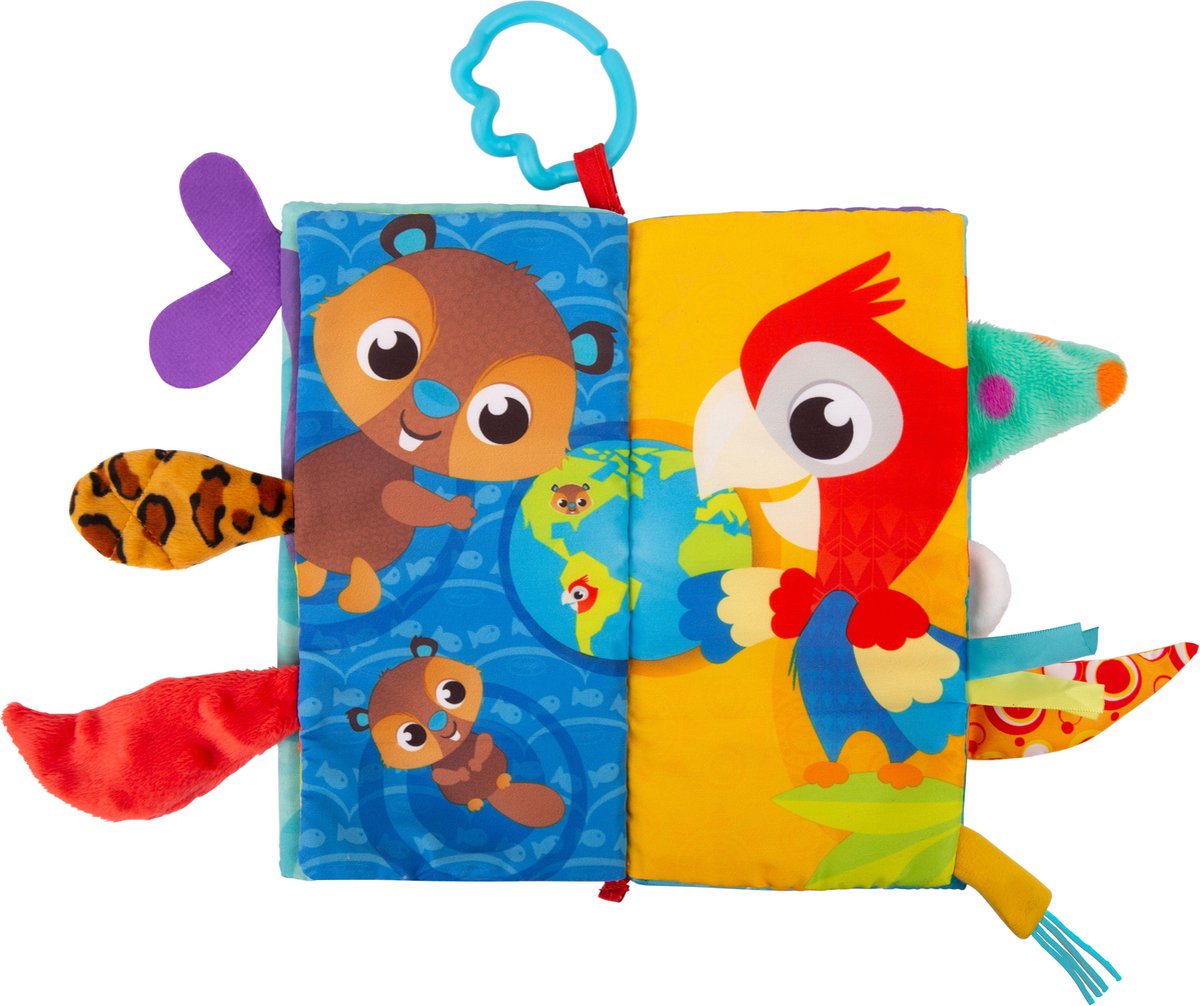 Playgro Voelboekje Staarten van de wereld - Activiteitenboekje - Babyboek - Speelgoed Baby - Speelgoed 1 jaar - Baby Speelgoed — afbeelding 9
