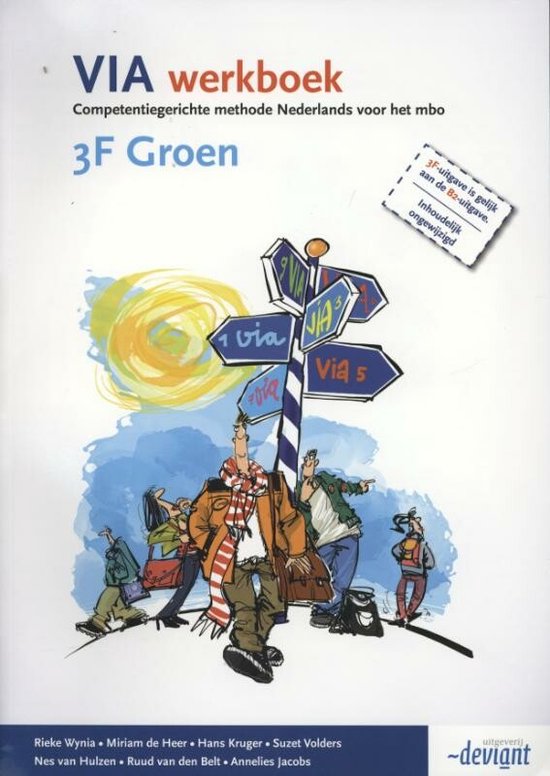 VIA 3F groen Werkboek