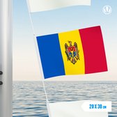 Vlaggetje Moldavië 20x30cm
