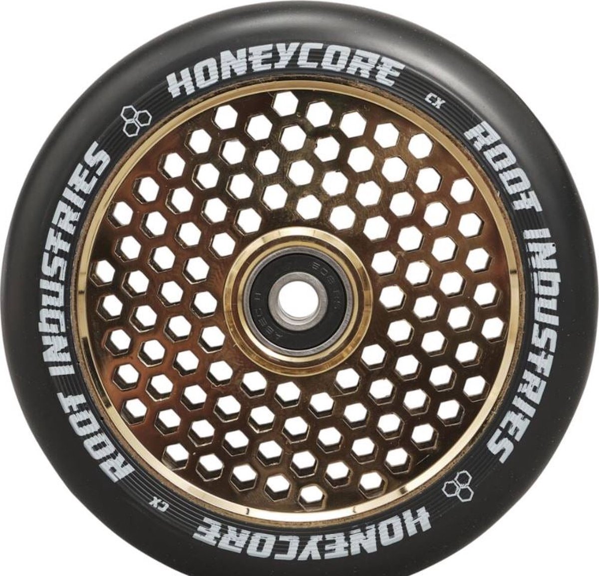 Honeycore wiel 120mm gold