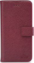 Samsung Galaxy S9 Hoesje - My Style - Flex Wallet Serie - Kunstlederen Bookcase - Bordeaux - Hoesje Geschikt Voor Samsung Galaxy S9