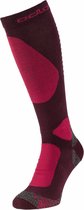 Odlo Socks Over The Calf Primaloft Pro Winetasting - Deep Claret - Maat 42/44