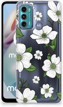 Trendy Telefoonhoesjes Motorola Moto G60 Smartphone hoesje Dogwood Flowers
