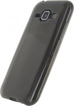 Samsung Galaxy J1 (2015) Hoesje - Mobilize - Gelly Serie - TPU Backcover - Smokey Gray - Hoesje Geschikt Voor Samsung Galaxy J1 (2015)